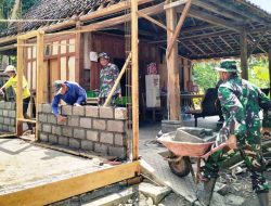 Ibu Waginem Senang Rumah Miliknya Direnovasi TNI Lewat Program TMMD