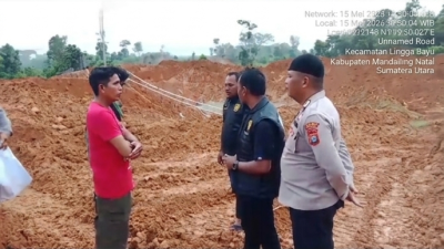 Polsek Lingga Bayu Monitoring Area Bekas Tambang, Ingatkan Sangsi Denda 100 Miliar | Newstv Indonesia