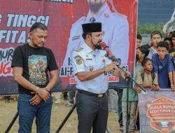 Bupati Al-Farlaky Kick Off Turnamen Sepak Bola Pelajar SMA Sederajat di Simpang Ulim