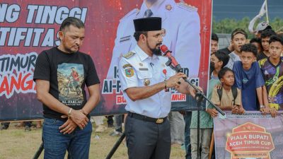 Bupati Al-Farlaky Kick Off Turnamen Sepak Bola Pelajar SMA Sederajat di Simpang Ulim | Newstv Indonesia