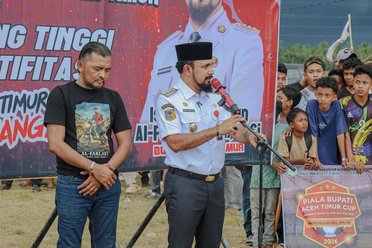 Bupati Al-Farlaky Kick Off Turnamen Sepak Bola Pelajar SMA Sederajat di Simpang Ulim | Newstv Indonesia