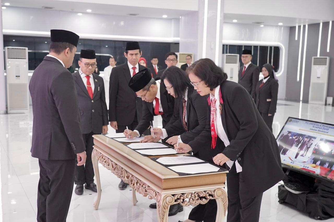 Menteri ATR/Kepala BPN Lantik 84 Pejabat Administrator, Bentuk Reformasi SDM dan Rotasi Jabatan | Newstv Indonesia