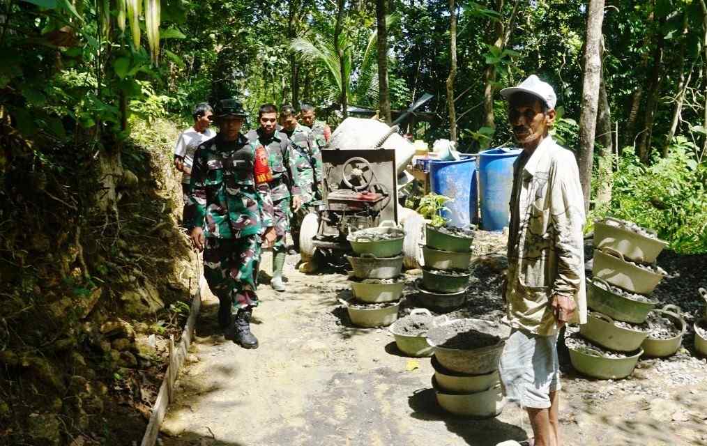 Dansatgas TMMD Reguler 128 Kulon Progo Tinjau Poskotis dan Pekerjaan Fisik | Newstv Indonesia