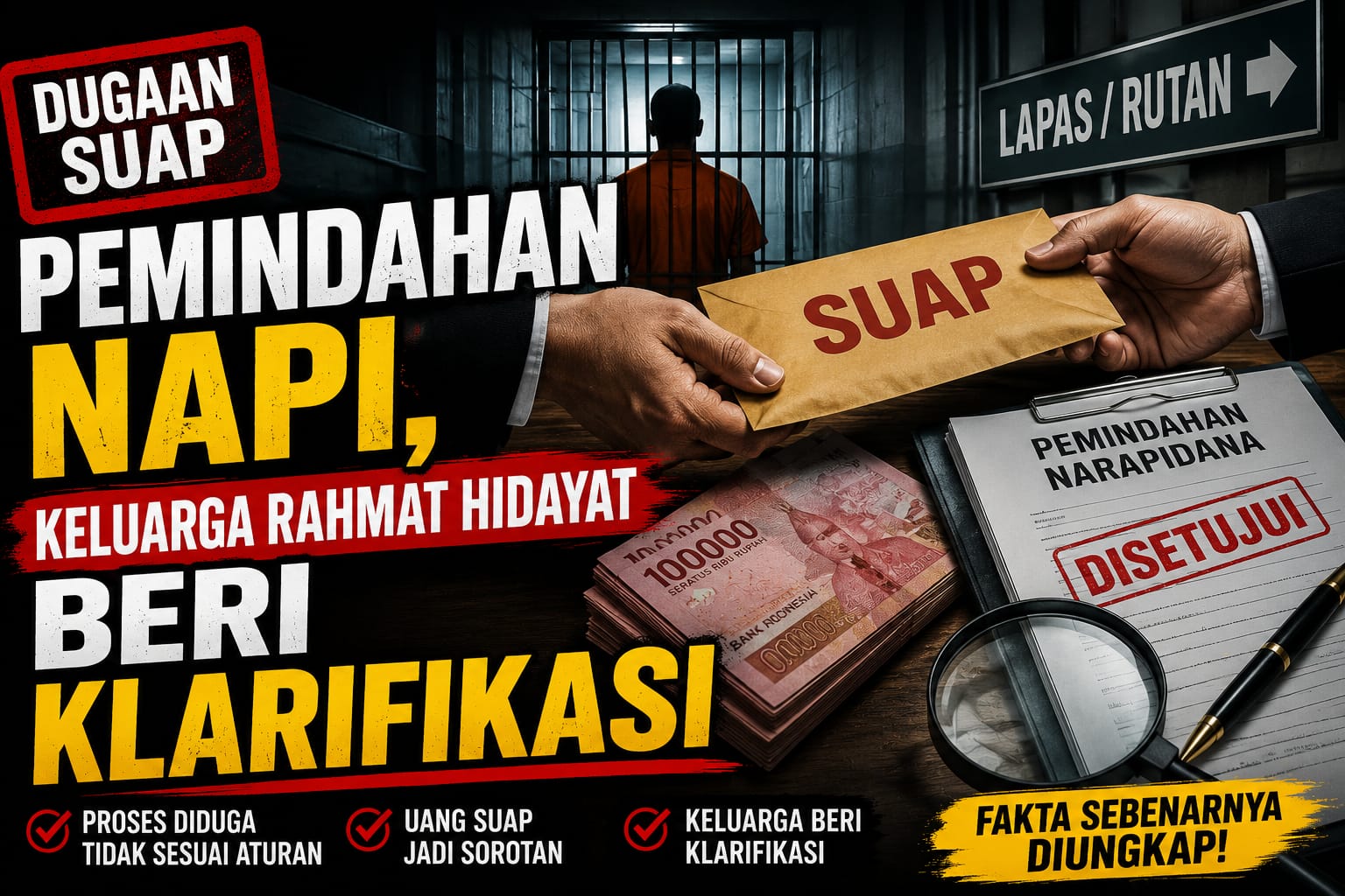 Dugaan Suap Pemindahan Napi, Keluarga Kami, Tidak Ada Suap | Newstv Indonesia