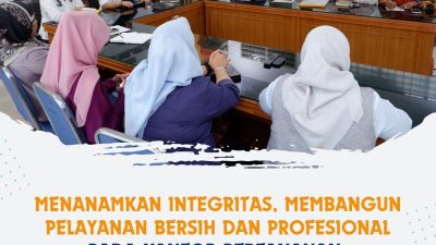 Bangun Pelayanan Pertanahan Bersih dan Transparan, Kantah Tapsel Gandeng PPAT dalam Penguatan Anti Korupsi