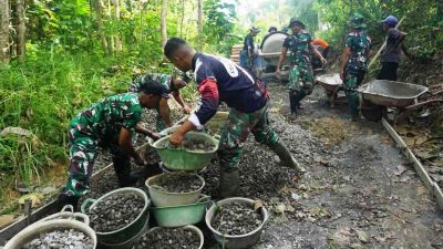 Satgas TMMD Buka Akses Jalan Penghubung Dua Padukuhan Bukti Sinergi Kuat TNI dan Warga | Newstv Indonesia