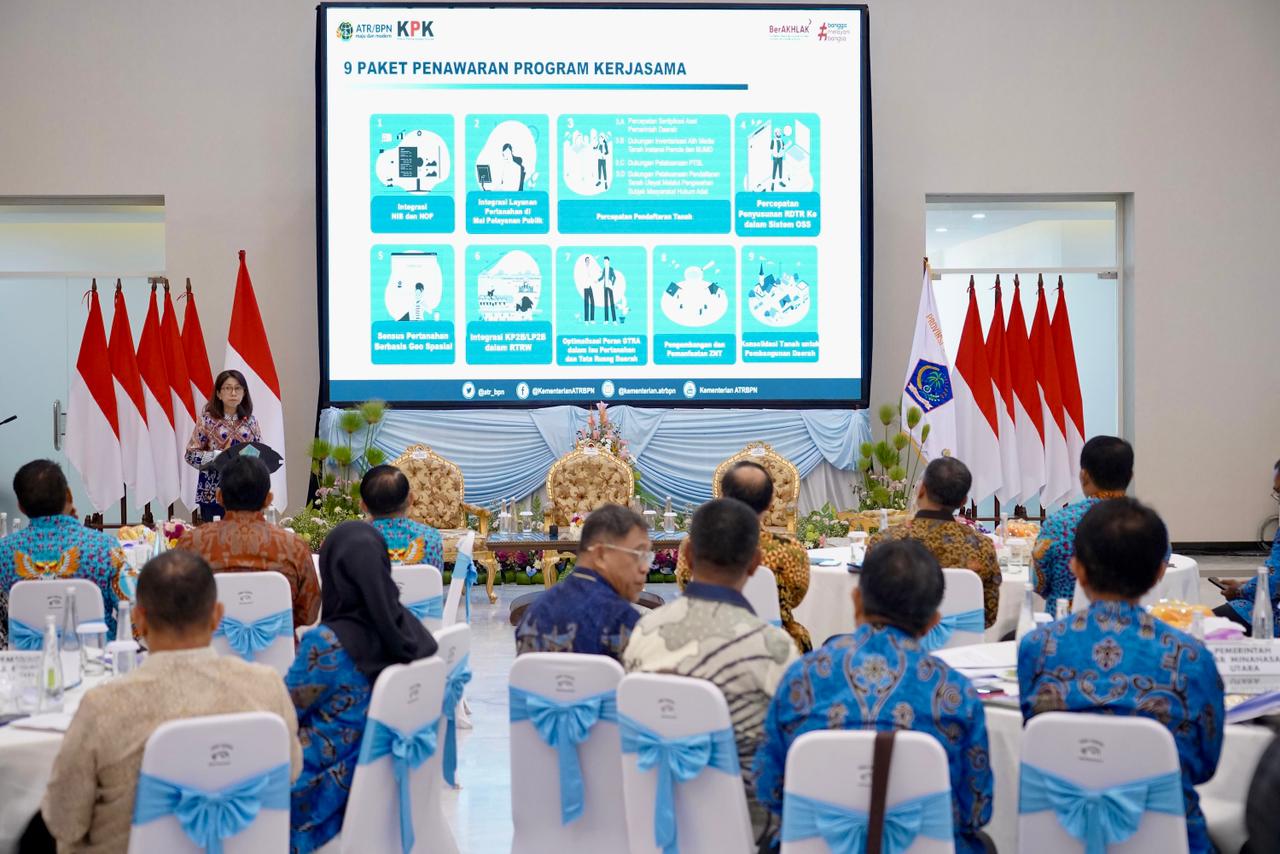 Tawarkan Sembilan Program Kerja Sama dengan KPK, Sahli ATR/BPN Ungkap Keuntungan bagi Pemerintah Daerah Se-Sulut | Newstv Indonesia