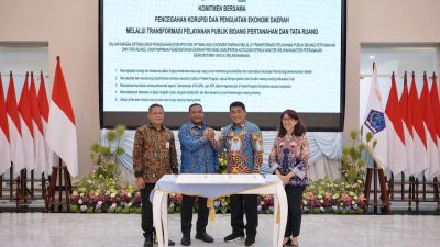 ATR/BPN Bersama KPK Dorong Transformasi Layanan Pertanahan Berbasis Integritas di Sulut | Newstv Indonesia