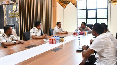 Perkuat Sinergi Pemeliharaan Kamtibmas, Kapolres Aceh Timur Sambut Kunjungan Kalapas Kelas IIB Idi | Newstv Indonesia