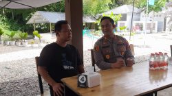 Pantau Langsung Objek Wisata Lopo Tepsun, Kapolres Madina Sosialisasikan Call Center 110
