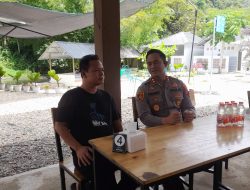 Pantau Langsung Objek Wisata Lopo Tepsun, Kapolres Madina Sosialisasikan Call Center 110