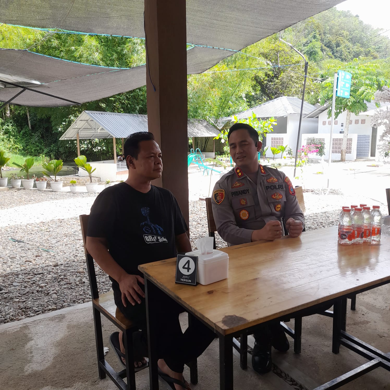Pantau Langsung Objek Wisata Lopo Tepsun, Kapolres Madina Sosialisasikan Call Center 110 | Newstv Indonesia