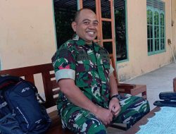 Tak Kenal Libur Nasional, Koptu Tri Staf Teritorial Kodim 0731/Kulon Progo Tetap Tugas Piket Poskotis TMMD