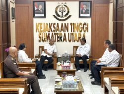 Silaturahmi Kanwil BPN Sumut ke Kejati Sumut