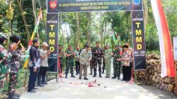 Danrem 072/Pamungkas dan Rombongan Tinjau Hasil TMMD Reguler 128 Sidorejo Lendah