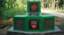 Tugu TMMD Ke-128 Kodim 0731/Kulon Progo Menjadi Penanda TMMD di Kalurahan Sidorejo Lendah