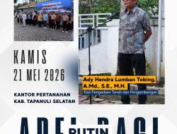 Apel Pagi Kantor Pertanahan Kabupaten Tapanuli Selatan Perkuat Disiplin, Sinergi, dan Komitmen Pelayanan Publik Berkualitas