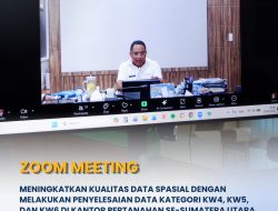 Kantor Pertanahan Tapanuli Selatan Perkuat Validasi Data Spasial, Dorong Modernisasi Layanan Pertanahan Nasional