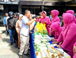 Pasar Murah Mamajang Disambut Antusias, 300 Voucher Dibagikan ke Warga