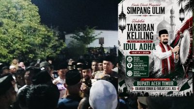 Meriah! Ribuan Warga Aceh Timur Antusias Ikuti Pawai Takbir Idul Adha 1447 H yang Dilepas Bupati Al-Farlaky | Newstv Indonesia