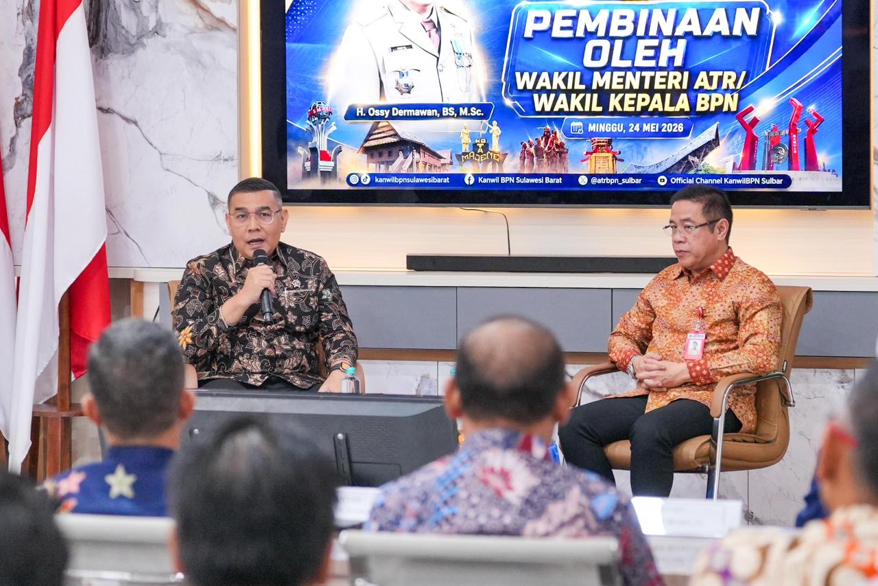 Sambangi Sulbar, Wamen Ossy Imbau GTRA Jadi Kunci Penyelesaian Konflik Pertanahan di Daerah | Newstv Indonesia
