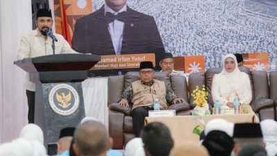 Bupati Al- Farlaky Lepas Jamaah Haji Kloter 7 di Embarkasi Haji Banda Aceh | Newstv Indonesia