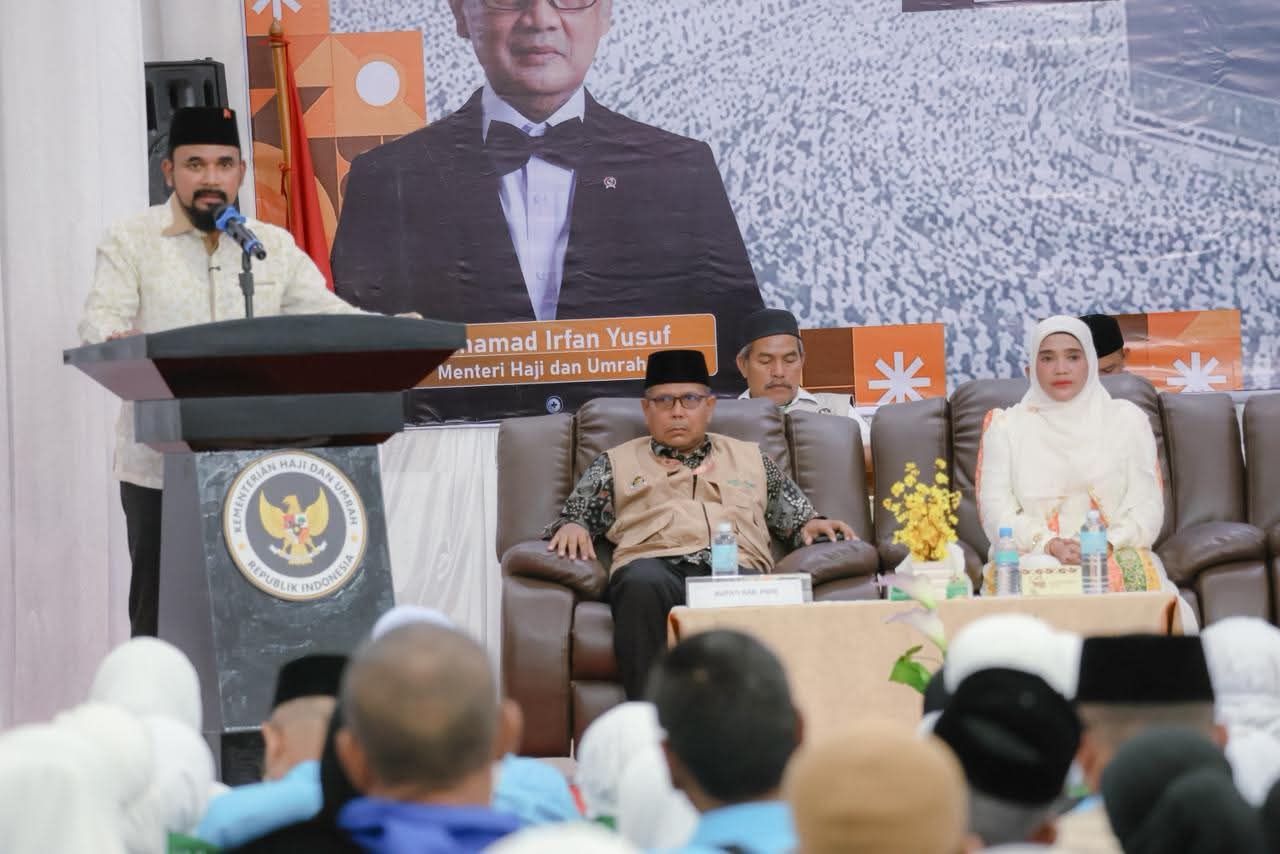 Bupati Al- Farlaky Lepas Jamaah Haji Kloter 7 di Embarkasi Haji Banda Aceh | Newstv Indonesia