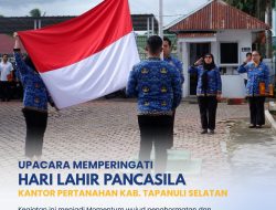 Anita Noveria Lismawaty Pimpin Upacara Hari Lahir Pancasila, Perkokoh Nilai Persatuan di Lingkungan ATR/BPN