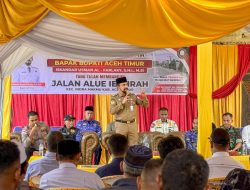 Dari Kampanye ke Bukti: Al-Farlaky Wujudkan Pembangunan Jalan Alue Ie Mirah–Kuta Binje