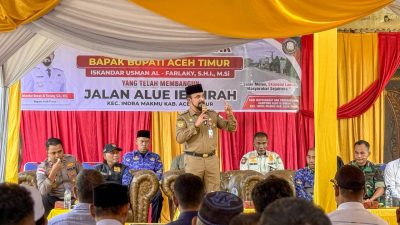 Dari Kampanye ke Bukti: Al-Farlaky Wujudkan Pembangunan Jalan Alue Ie Mirah–Kuta Binje | Newstv Indonesia