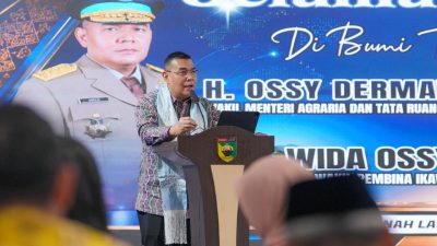 Wamen Ossy Ajak Pemkab Menguatkan GTRA untuk Selesaikan Masalah Pertanahan di Tanah Laut