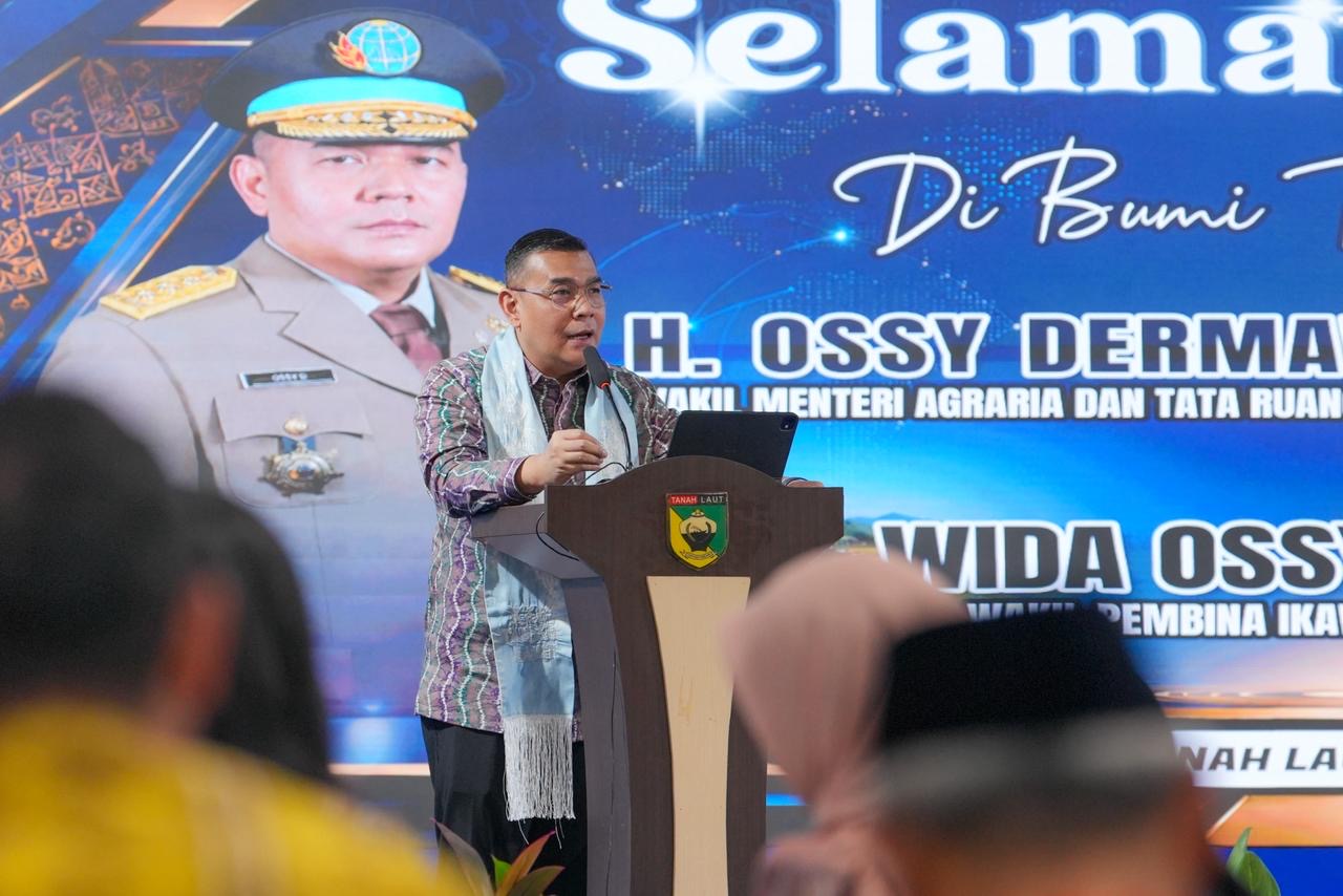 Wamen Ossy Ajak Pemkab Menguatkan GTRA untuk Selesaikan Masalah Pertanahan di Tanah Laut | Newstv Indonesia