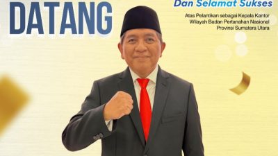 Kepala Kantor Pertanahan Kota Padangsidimpuan Sampaikan Ucapan Selamat dan Dukungan kepada Nugraha sebagai Kakanwil BPN Sumatera Utara | Newstv Indonesia