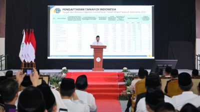 Meningkat 206%, Menteri Nusron Apresiasi Peran Nazir dalam Percepatan Sertipikasi Tanah Wakaf | Newstv Indonesia