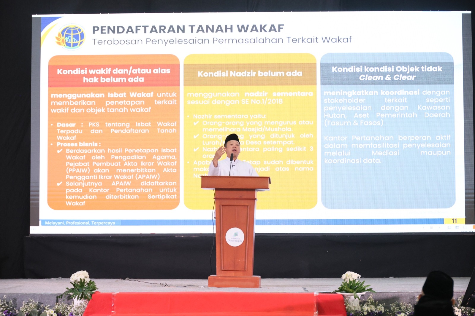 Bicara dalam International Conference on Pesantren 2026, Menteri Nusron Ajak Masyarakat Sertipikatkan Tanah Wakaf untuk Lindungi Aset Umat | Newstv Indonesia
