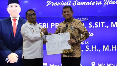 Serah Terima Jabatan Kepala Kanwil BPN Sumatera Utara, Perkuat Komitmen Pelayanan Pertanahan yang Profesional dan Modern | Newstv Indonesia