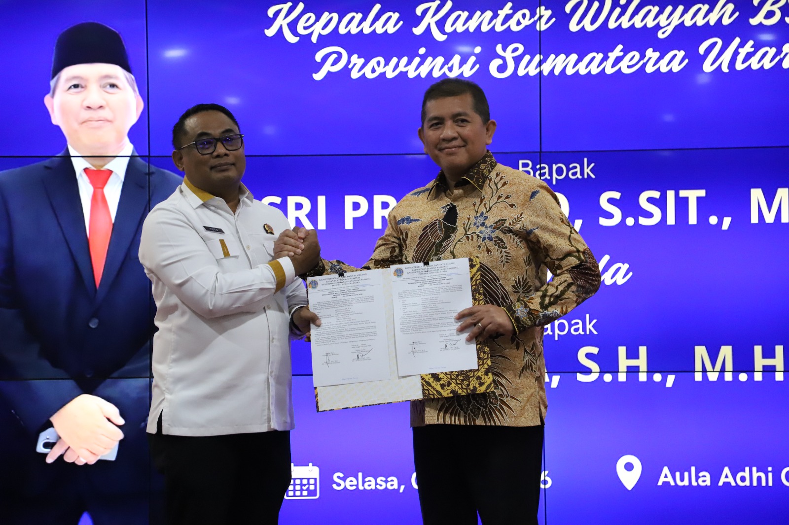 Serah Terima Jabatan Kepala Kanwil BPN Sumatera Utara, Perkuat Komitmen Pelayanan Pertanahan yang Profesional dan Modern | Newstv Indonesia