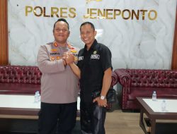 Ketua DPC LAKI Jeneponto Perkuat Sinergitas dengan Polres Jeneponto.
