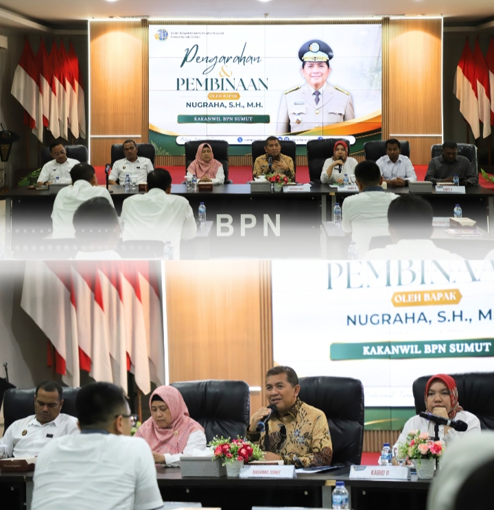Kakanwil BPN Sumut Nugraha Tekankan Integritas dan Profesionalisme, Ajak Seluruh Jajaran Percepat Program Strategis ATR/BPN | Newstv Indonesia