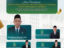 PKB Sumut Resmi Tetapkan 22 Ketua DPC, Drs. H. Ihwan Nasution Nahkodai PKB Tapanuli Selatan