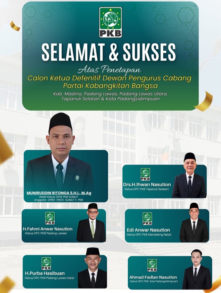 PKB Sumut Resmi Tetapkan 22 Ketua DPC, Drs. H. Ihwan Nasution Nahkodai PKB Tapanuli Selatan | Newstv Indonesia