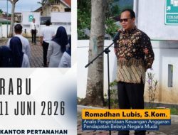 Kantor Pertanahan Tapanuli Selatan Gelar Apel Pagi, Perkuat Disiplin dan Profesionalisme Pelayanan Publik