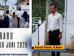 Bangun Pelayanan Prima, Kantah Tapsel Konsisten Gelar Apel Pagi Penguatan Kinerja