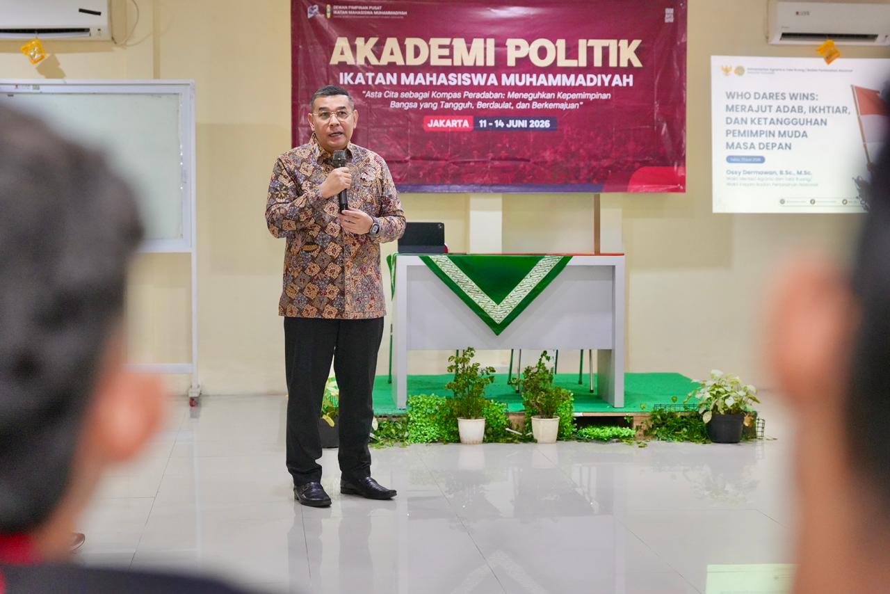 Jadi Pembicara di Akademi Politik UMJ, Wamen ATR/Waka BPN: Pertanahan Berperan Strategis dalam Mendukung Asta Cita Presiden | Newstv Indonesia