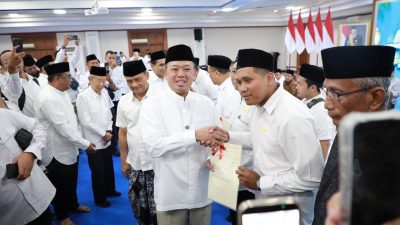 Serahkan 243 Sertipikat Tanah Wakaf di Jawa Tengah, Menteri Nusron: Bagian dari Program Prioritas Nasional