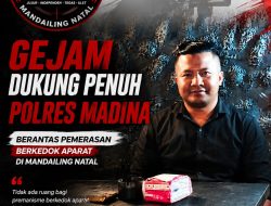 GEJAM Dukung Penuh Polres Madina Tindak Tegas Dugaan Pemerasan Berkedok Aparat Yang Viral di Madina