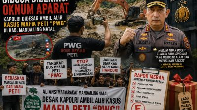 Kapolri Didesak Ambil Alih Kasus Mafia "Pwg" Di Kab Madina Diduga Dibekingi Oknum Aparat | Newstv Indonesia