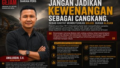 GEJAM: Rakyat Butuh Solusi,WPR sudah ada tetapi Kepastian Hukum masih menunggu, jangan jadikan Kewenangan cuma sebagai Cangkang | Newstv Indonesia