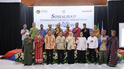 Sosialisasi Pengadministrasian dan Pendaftaran Tanah Ulayat, Bekali Masyarakat Hukum Adat Buton Selatan Soal Tahapan Sertipikasi