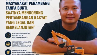Awaluddin,S.H Jangan Asal Melaporkan Masyarakat Penambang Tanpa Bukti Saatnya Mendorong Pertambangan Rakyat yang Legal dan Berkelanjutan | Newstv Indonesia
